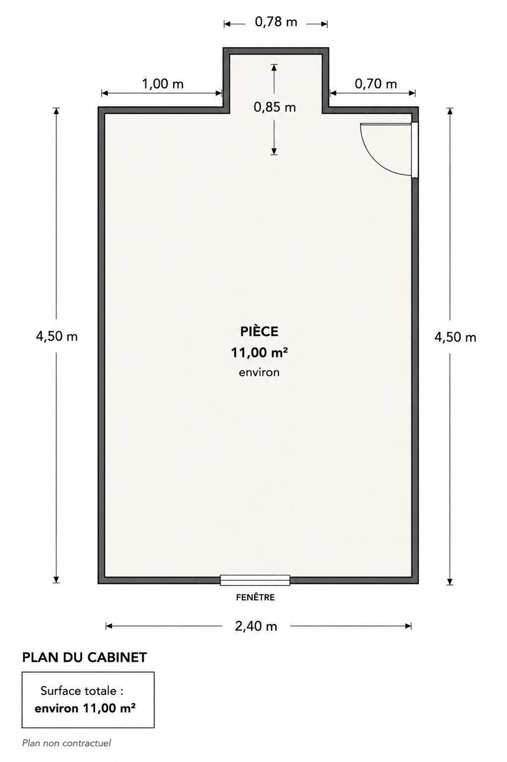 Photo 2 - BAILLY (78) – Cabinet professionnel 11 m² – 600 €/mois